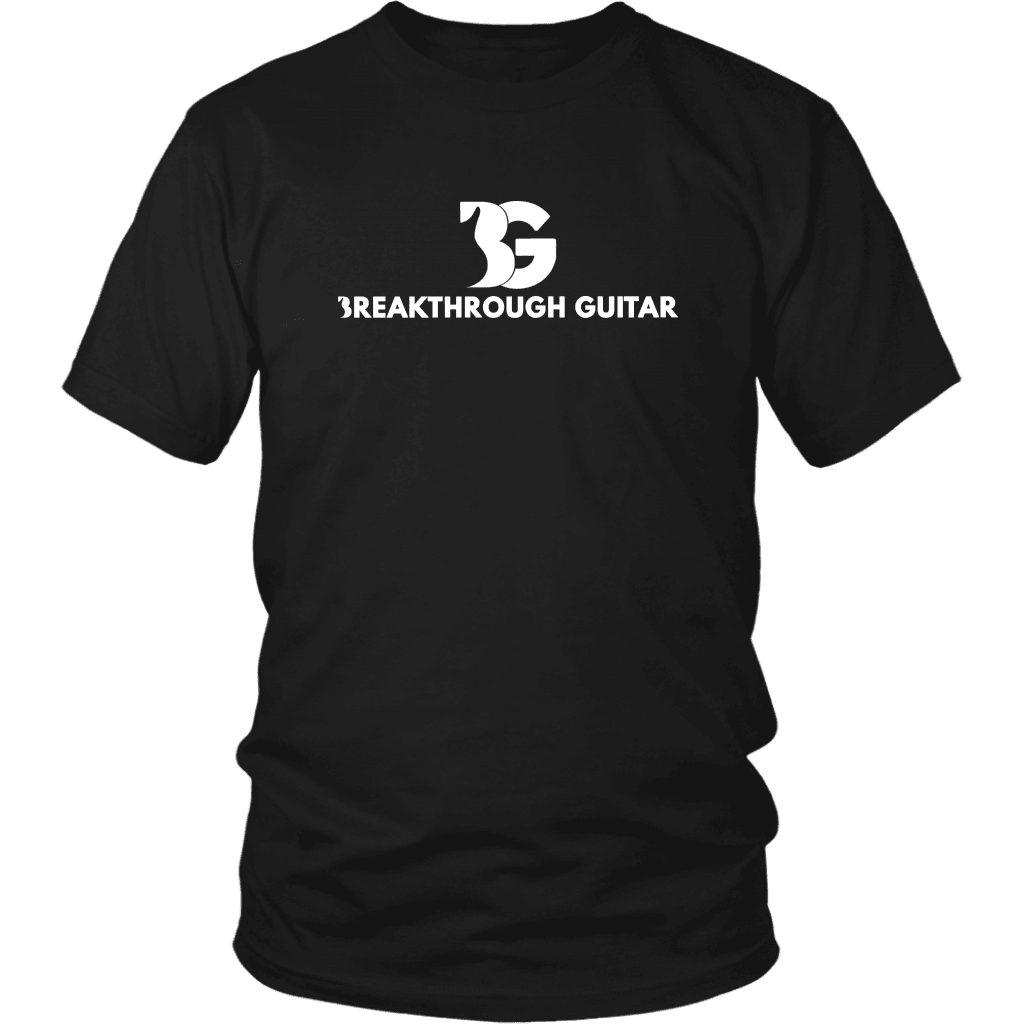 T-shirt District Unisex Shirt / Black / S Breakthrough Guitar Shrit Breakthrough-Guitar-Gifts